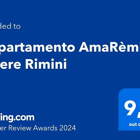 Appartamento Amaremin - Vivere Ріміні Екстер'єр фото