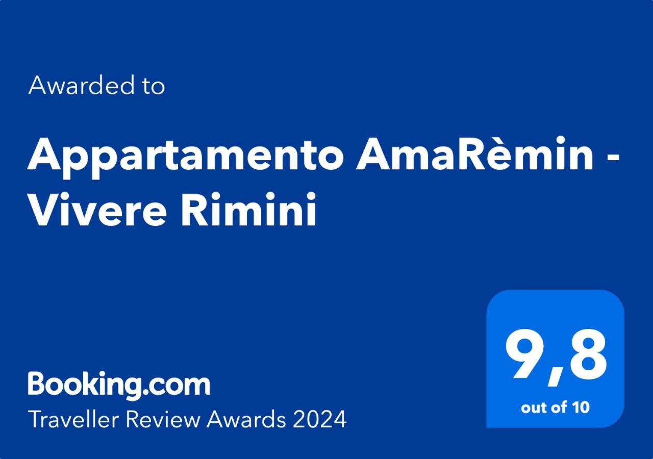 Appartamento Amaremin - Vivere Ріміні Екстер'єр фото